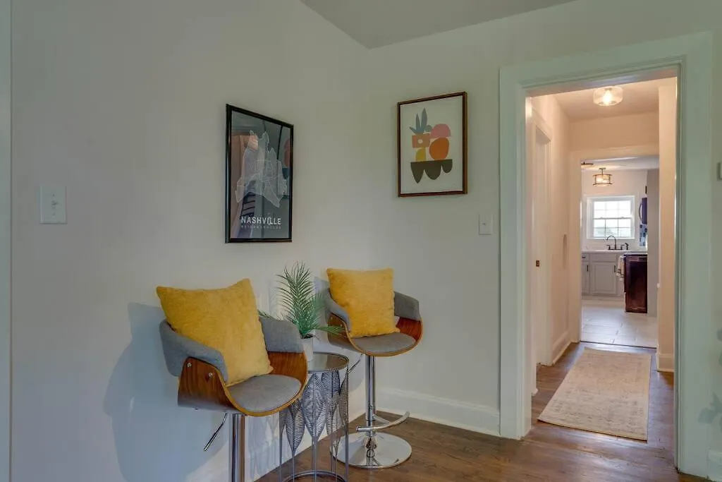 Appartement Bohemian Retreat Sleeps 6, Two Miles From Broadway! à Nashville