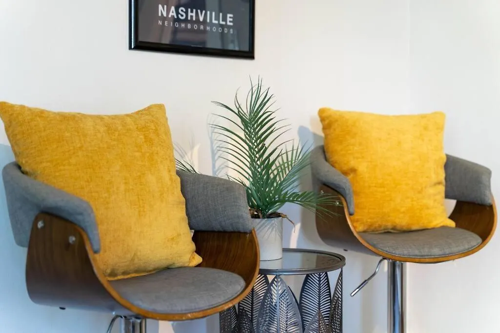 Appartement Bohemian Retreat Sleeps 6, Two Miles From Broadway! à Nashville